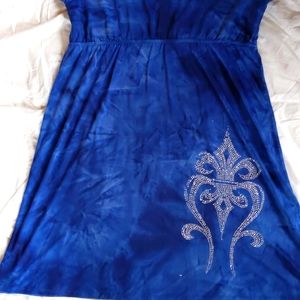 empire waist dress sz l
